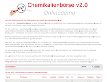 Tablet Screenshot of chemikalienboerse.zoerb.net